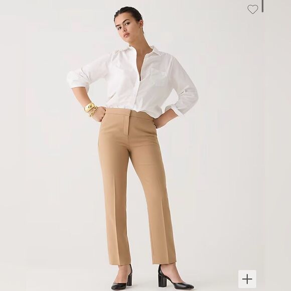 J.Crew Kate straight-leg pant in four-season stretch - Picture 1 of 5